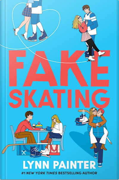 Book cover for Fake Skating by Lynn Painter