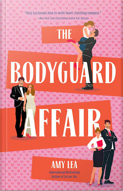 Book cover for The Bodyguard Affair by Amy Lea