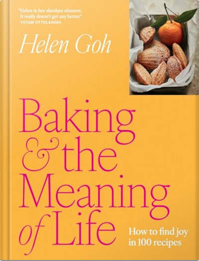 Book cover for Baking and the Meaning of Life by Helen Goh