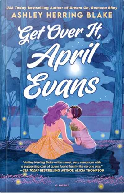 Book cover for Get Over It, April Evans by Ashley Herring Blake