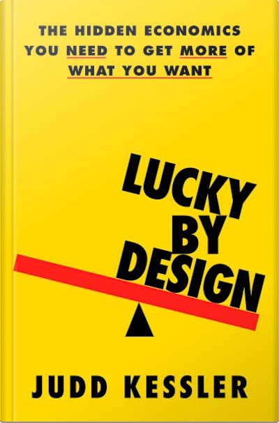 Book cover for Lucky by Design by Judd Kessler