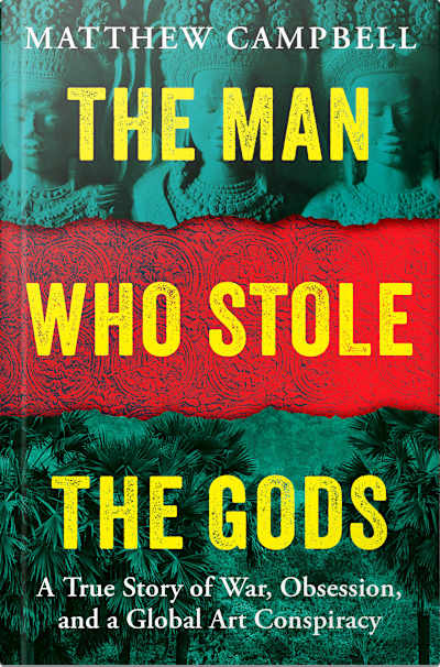 Book cover for The Man Who Stole the Gods by Matthew Campbell