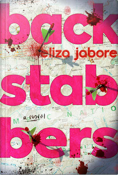 Book cover for Backstabbers by Eliza Jabore