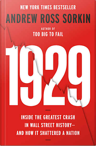 Book cover for 1929 by Andrew Ross Sorkin