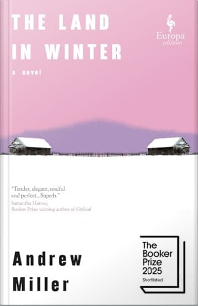 Book cover for The Land in Winter by Andrew Miller