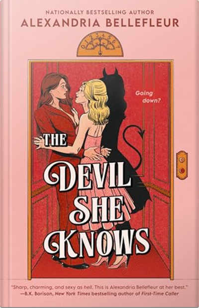 Book cover for The Devil She Knows by Alexandria Bellefleur