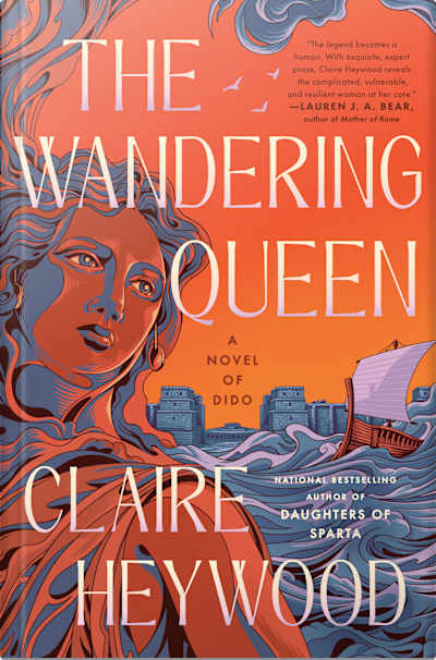 Book cover for The Wandering Queen by Claire Heywood