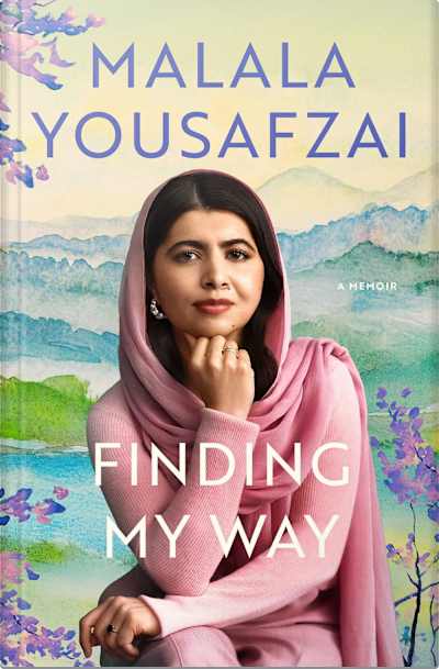 Book cover for Finding My Way by Malala Yousafzai