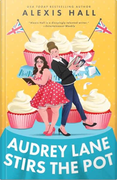 Book cover for Audrey Lane Stirs the Pot by Alexis Hall