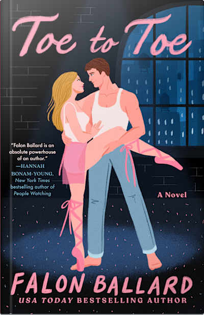 Book cover for Toe to Toe by Falon Ballard