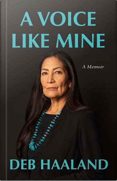 Book cover for A Voice Like Mine by Deb Haaland