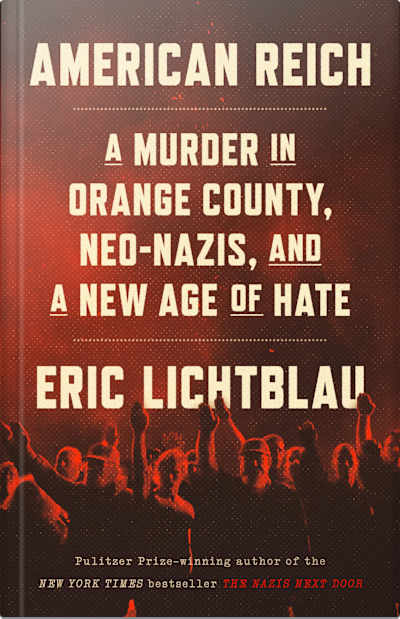 Book cover for American Reich by Eric Lichtblau
