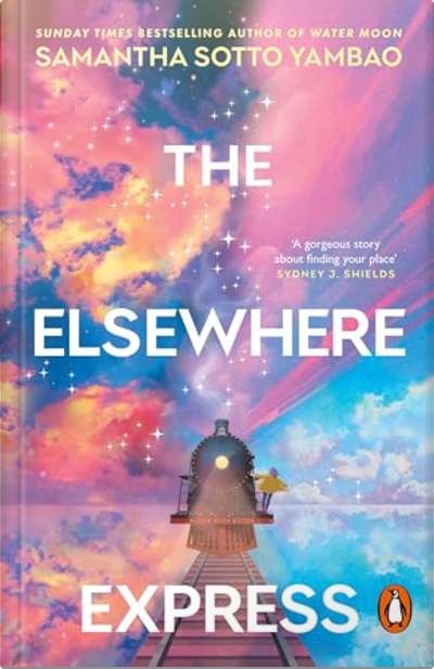 Book cover for The Elsewhere Express by Samantha Sotto Yambao