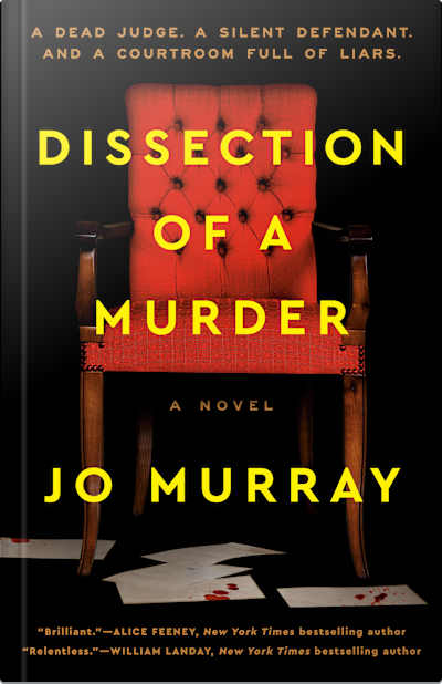 Book cover for Dissection of a Murder by Jo Murray