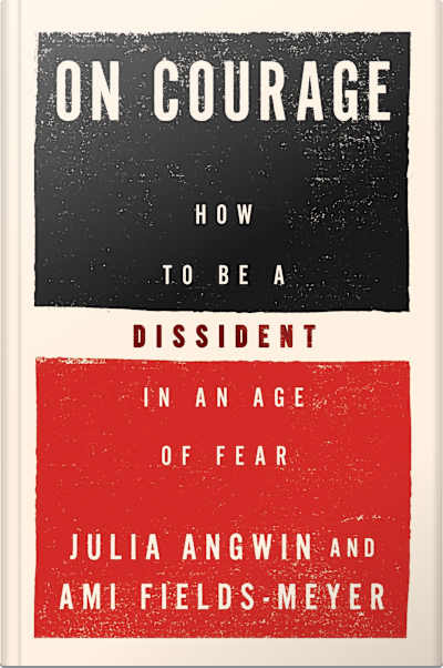 Book cover for On Courage by Ami Fields-Meyer and Julia Angwin