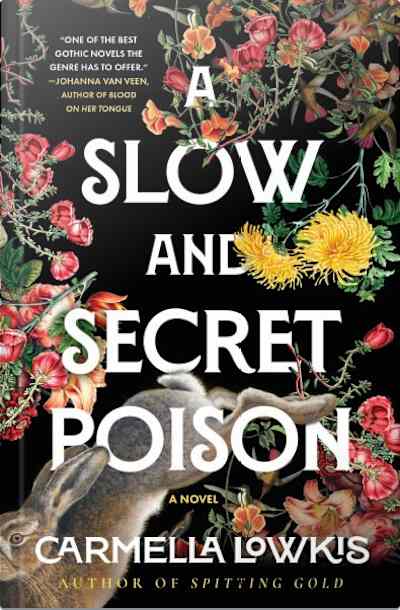 Book cover for A Slow and Secret Poison by Carmella Lowkis