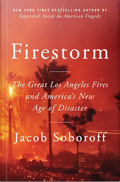 Book cover for Firestorm by Jacob Soboroff
