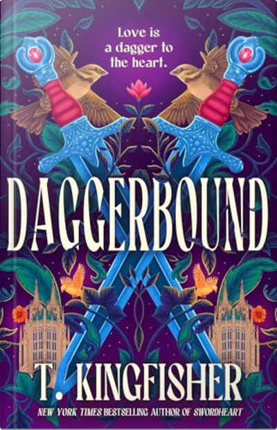 Book cover for Daggerbound by T. Kingfisher