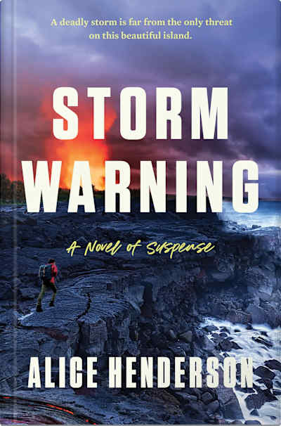 Book cover for Storm Warning by Alice Henderson