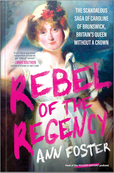 Book cover for Rebel of the Regency by Ann Foster