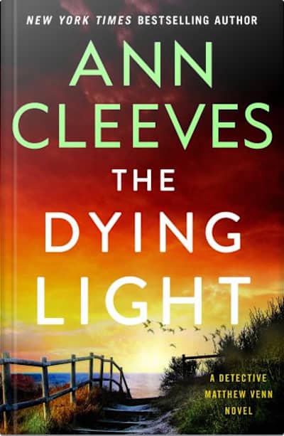Book cover for The Dying Light by Ann Cleeves