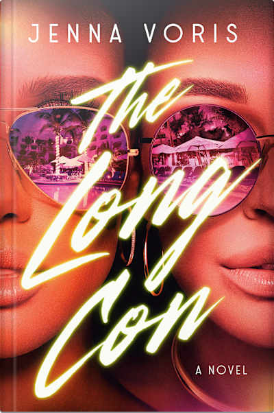 Book cover for The Long Con by Jenna Voris