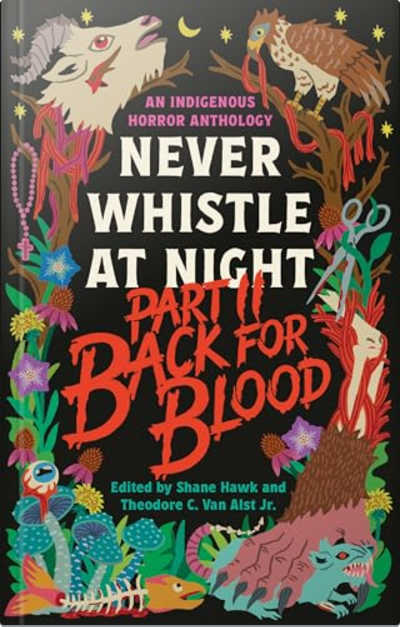 Book cover for Never Whistle at Night Part II: Back for Blood by Collected Authors