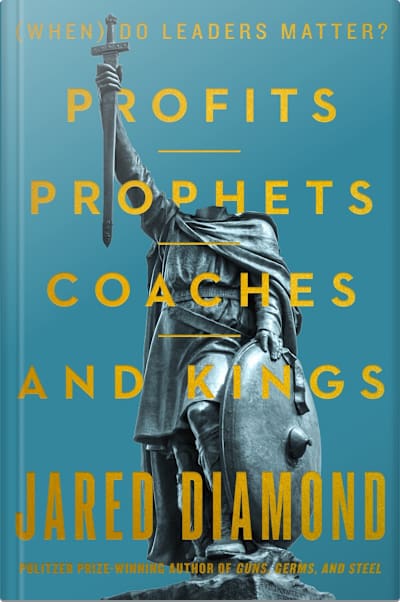 Book cover for Profits, Prophets, Coaches, and Kings by Jared Diamond