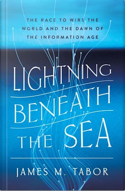 Book cover for Lightning Beneath the Sea by James M. Tabor