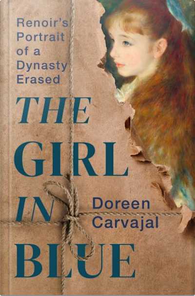 Book cover for The Girl in Blue by Doreen Carvajal
