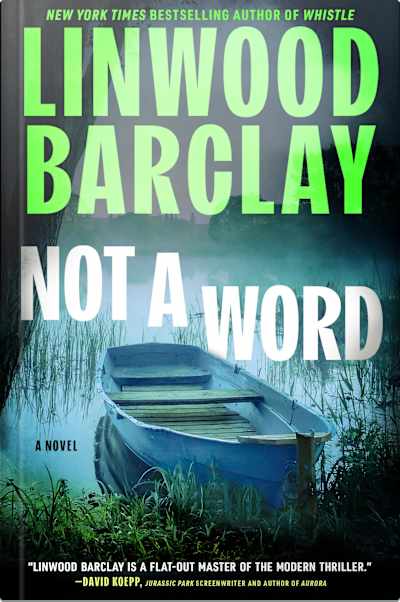 Book cover for Not a Word by Linwood Barclay