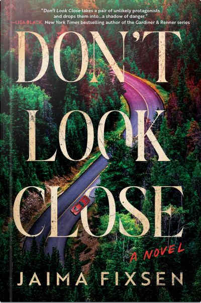 Book cover for Don’t Look Close by Jaima Fixsen