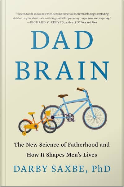 Book cover for Dad Brain by Darby Saxbe