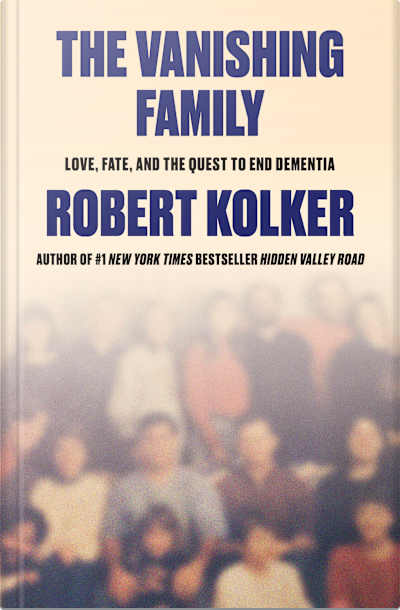 Book cover for The Vanishing Family by Robert Kolker