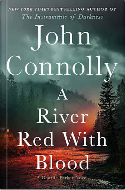 Book cover for A River Red with Blood by John Connolly