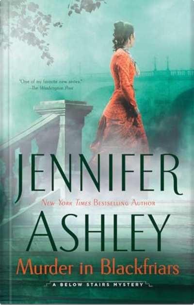 Book cover for Murder in Blackfriars by Jennifer Ashley