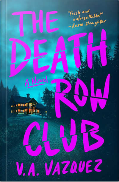 Book cover for The Death Row Club by V.A. Vazquez