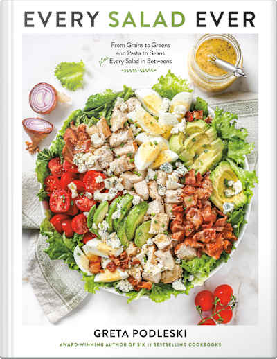 Book cover for Every Salad Ever by Greta Podleski