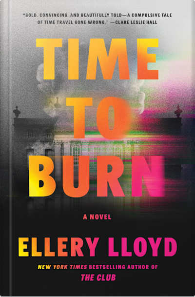 Book cover for Time to Burn by Ellery Lloyd