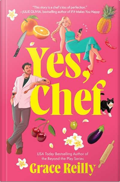 Book cover for Yes, Chef by Grace Reilly