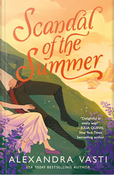 Book cover for Scandal of the Summer by Alexandra Vasti