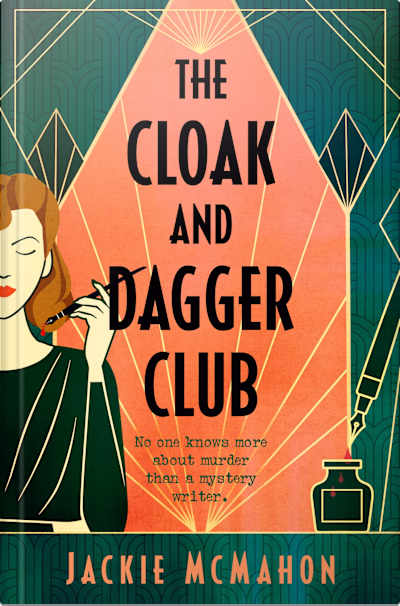 Book cover for The Cloak and Dagger Club by Jackie McMahon