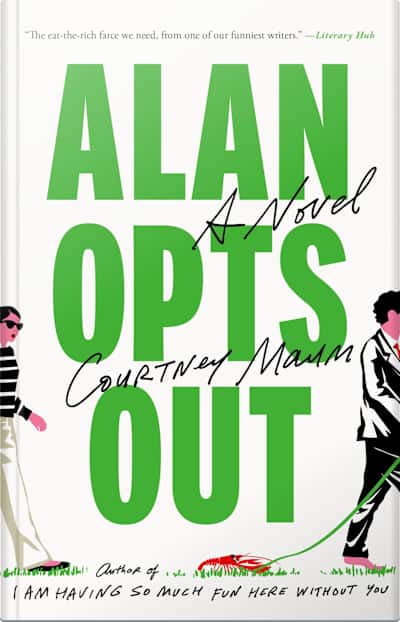 Book cover for Alan Opts Out by Courtney Maum