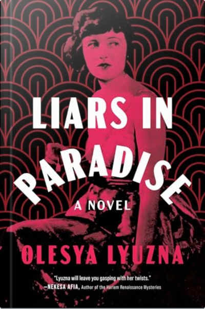 Book cover for Liars in Paradise by Olesya Lyuzna