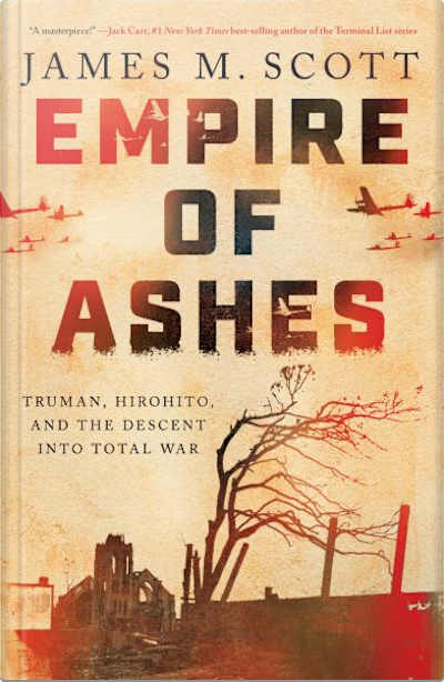 Book cover for Empire of Ashes by James M. Scott