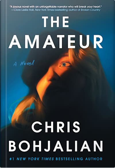 Book cover for The Amateur by Chris Bohjalian