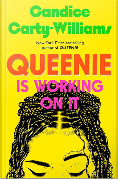 Book cover for Queenie Is Working on It by Candice Carty-Williams