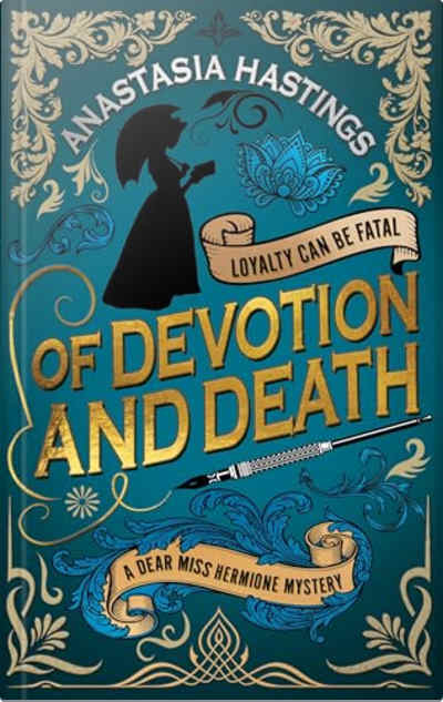Book cover for Of Devotion and Death by Anastasia Hastings