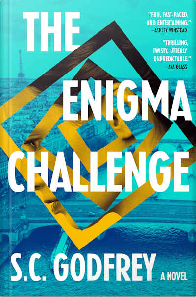 Book cover for The Enigma Challenge by S.C. Godfrey