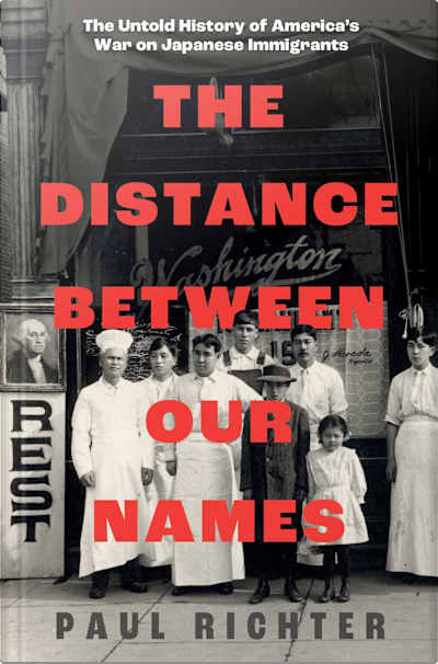 Book cover for The Distance Between Our Names by Paul Richter